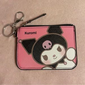 🎉HP!🎉 Kuromi Pink & Black Card Wallet - NWOT